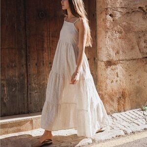 Beachwood Baby Linen Maxi Dress